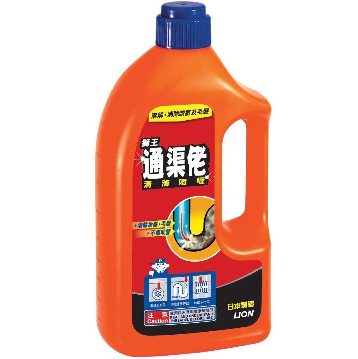 獅王 - 通渠佬清滌啫喱 #有助對抗新冠病毒 #通走淤塞 #通走毛髮 #日本製 #不傷喉管